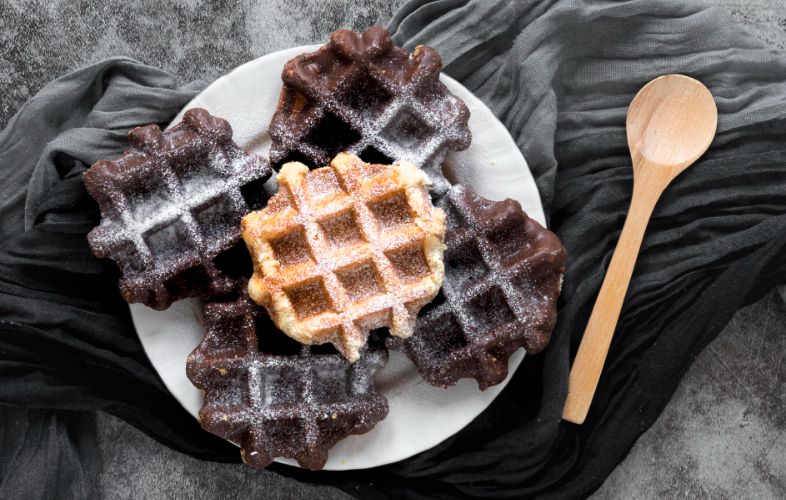 Belgian Waffle Mix Chocolate Charcoal 4000g