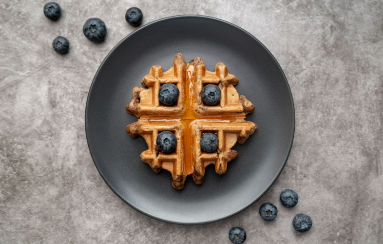 Belgian Waffle Premix Blueberry 800g