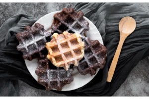 Belgian Waffle Premix Chocolate Charcoal 4000g