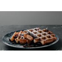 Belgian Waffle Premix Vanilla Charcoal 4000g