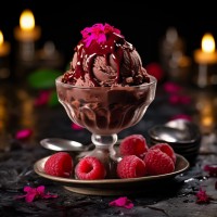 Ice Cream Premix Raspberry - 400G