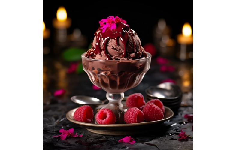 Ice Cream Premix Raspberry - 4000G