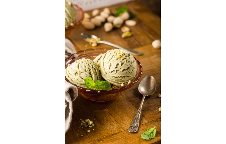 Ice Cream Premix Kesar Badam - 400G